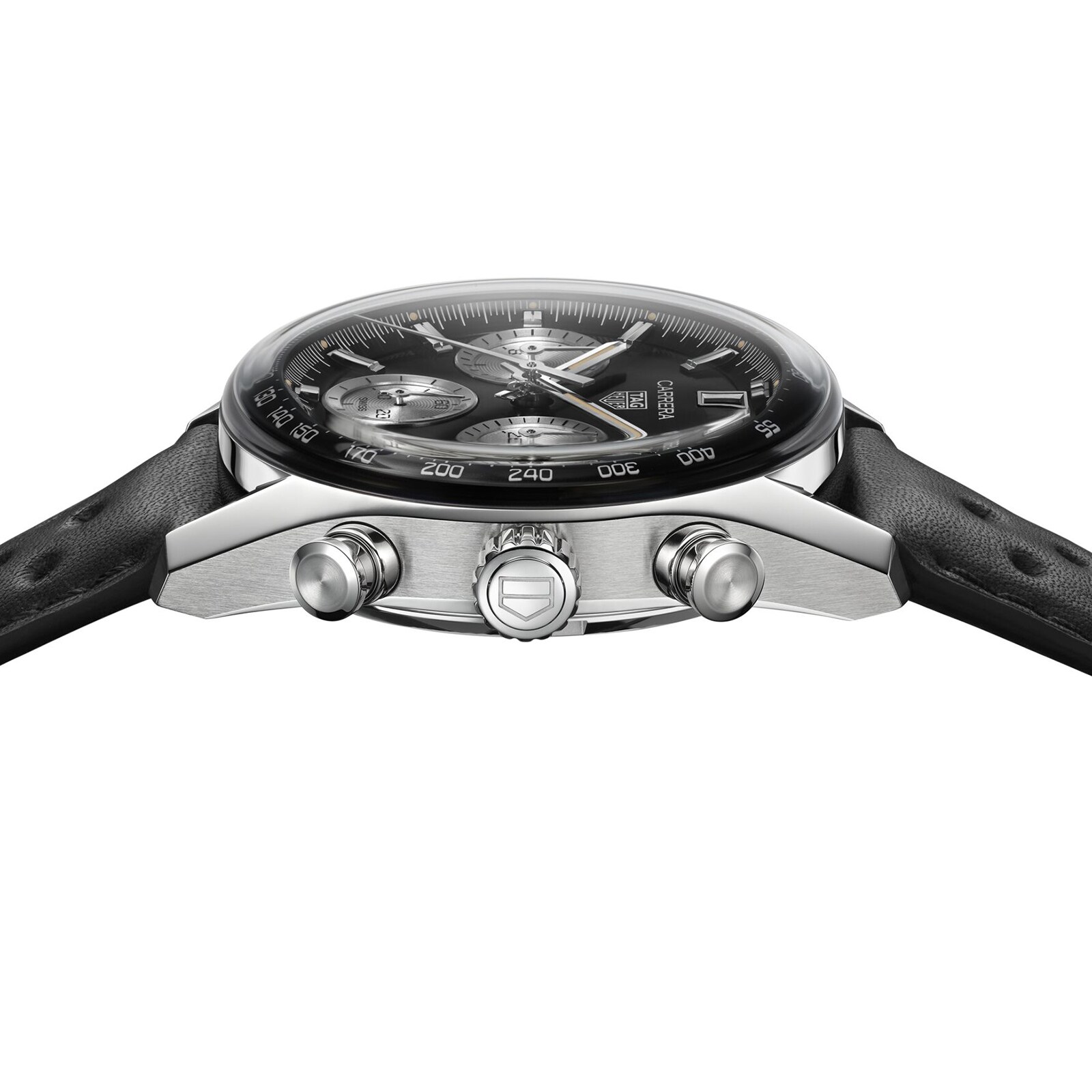 Orologio TAG Heuer Carrera Chronograph 39mm Uomo Nero CBS2210.FC6534 - immagine 3