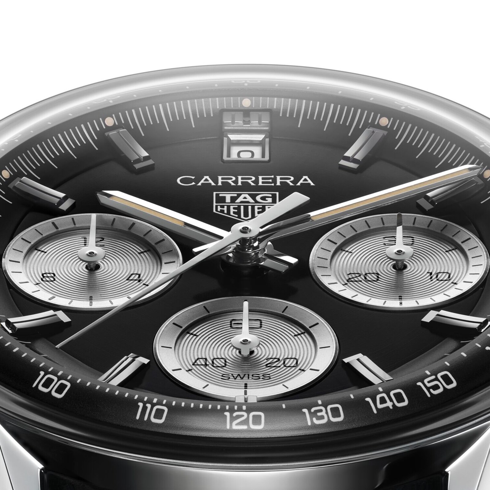 Orologio TAG Heuer Carrera Chronograph 39mm Uomo Nero CBS2210.FC6534 - immagine 4