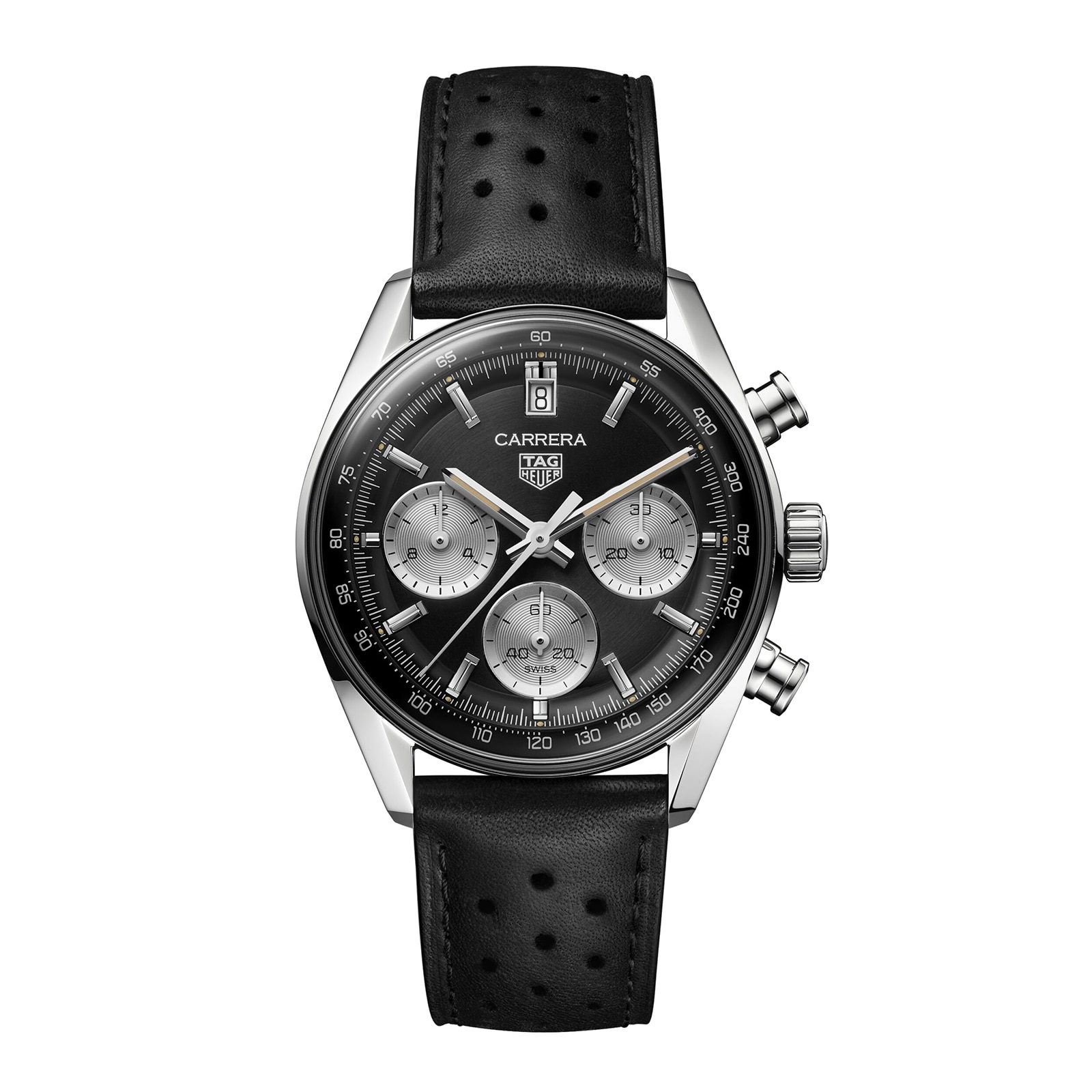 Orologio TAG Heuer Carrera Chronograph 39mm Uomo Nero CBS2210.FC6534