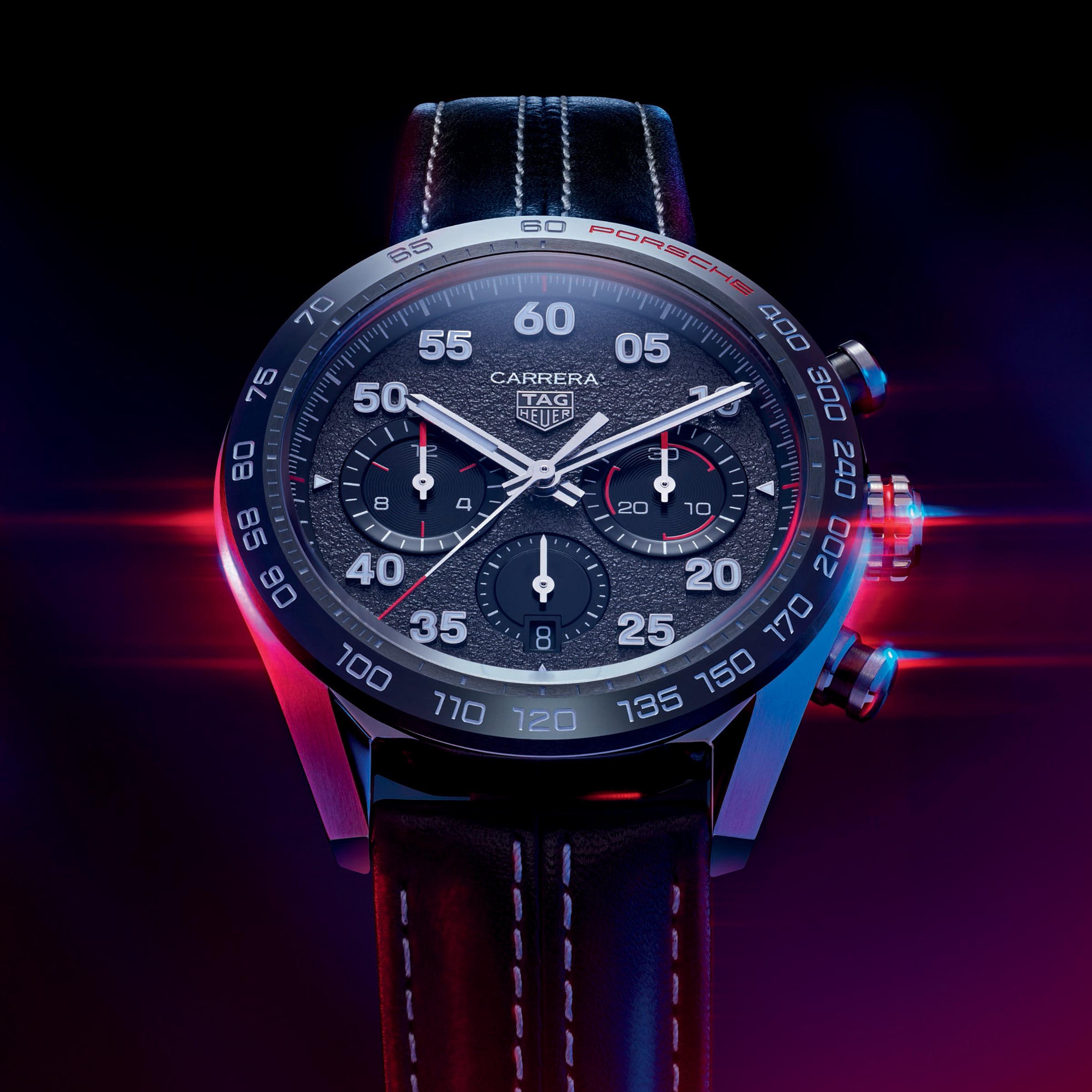 Cronografo TAG Heuer Carrera Porsche Edizione Speciale 44 mm Automatico CBN2A1F.FC6492 - immagine 5