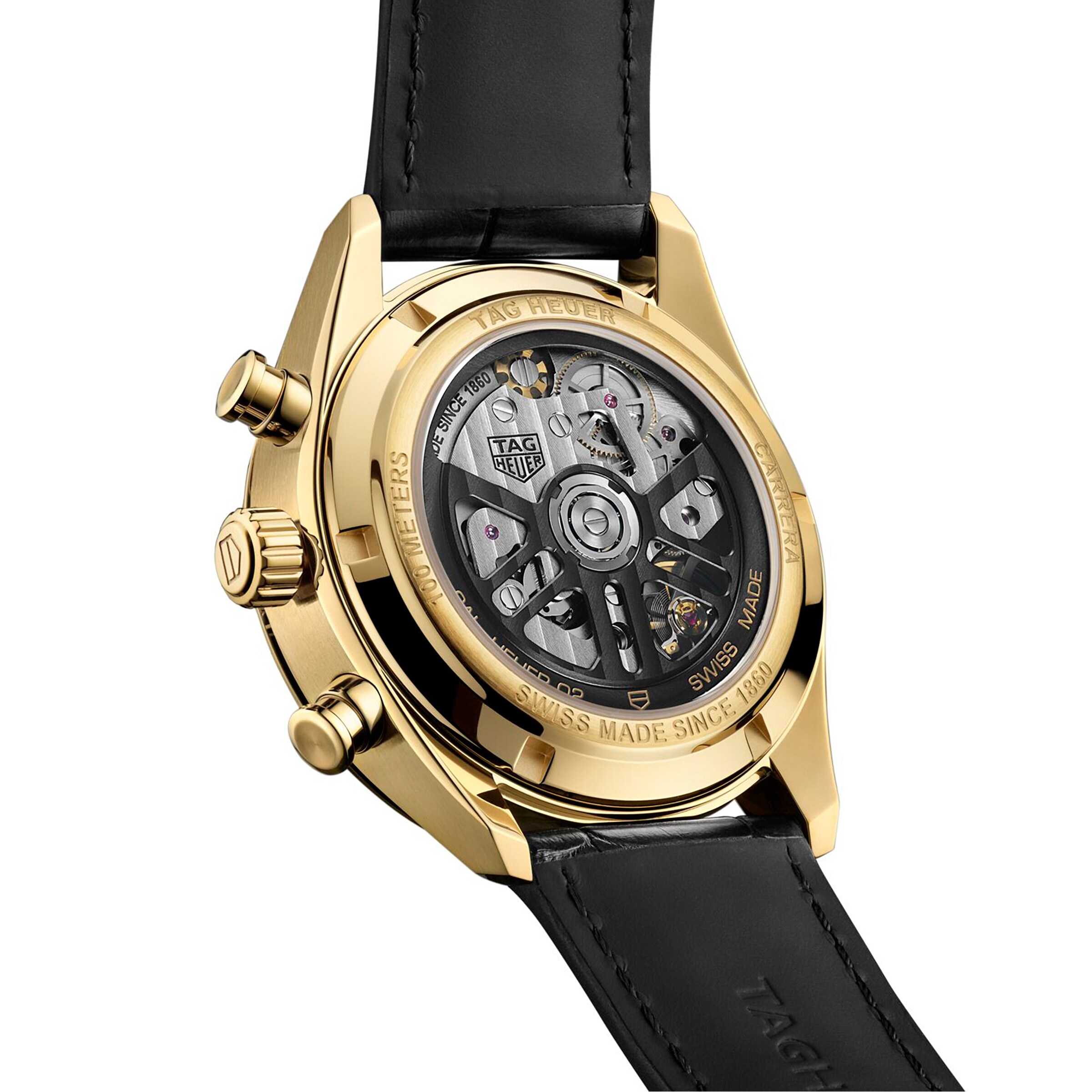 Cronografo TAG Heuer Carrera Oro 42 mm CBN2044.FC8313 - immagine 2