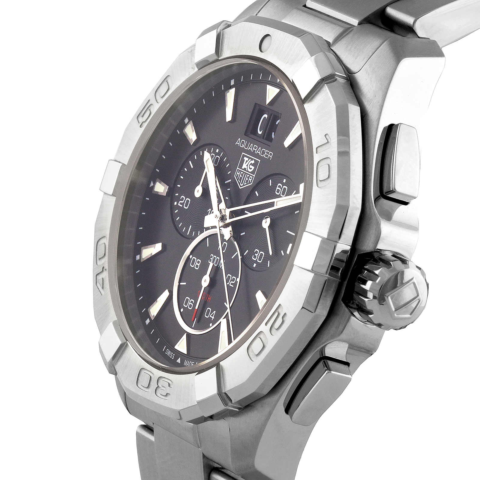 Orologio TAG Heuer Aquaracer 43mm Cronografo al quarzo Uomo CAY1110.BA0927 - immagine 3