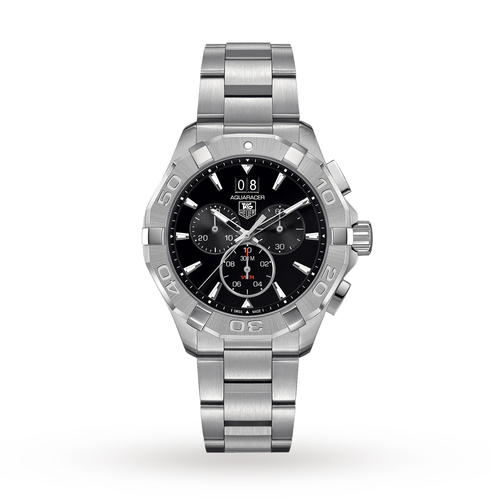 Orologio TAG Heuer Aquaracer 43mm Cronografo al quarzo Uomo CAY1110.BA0927