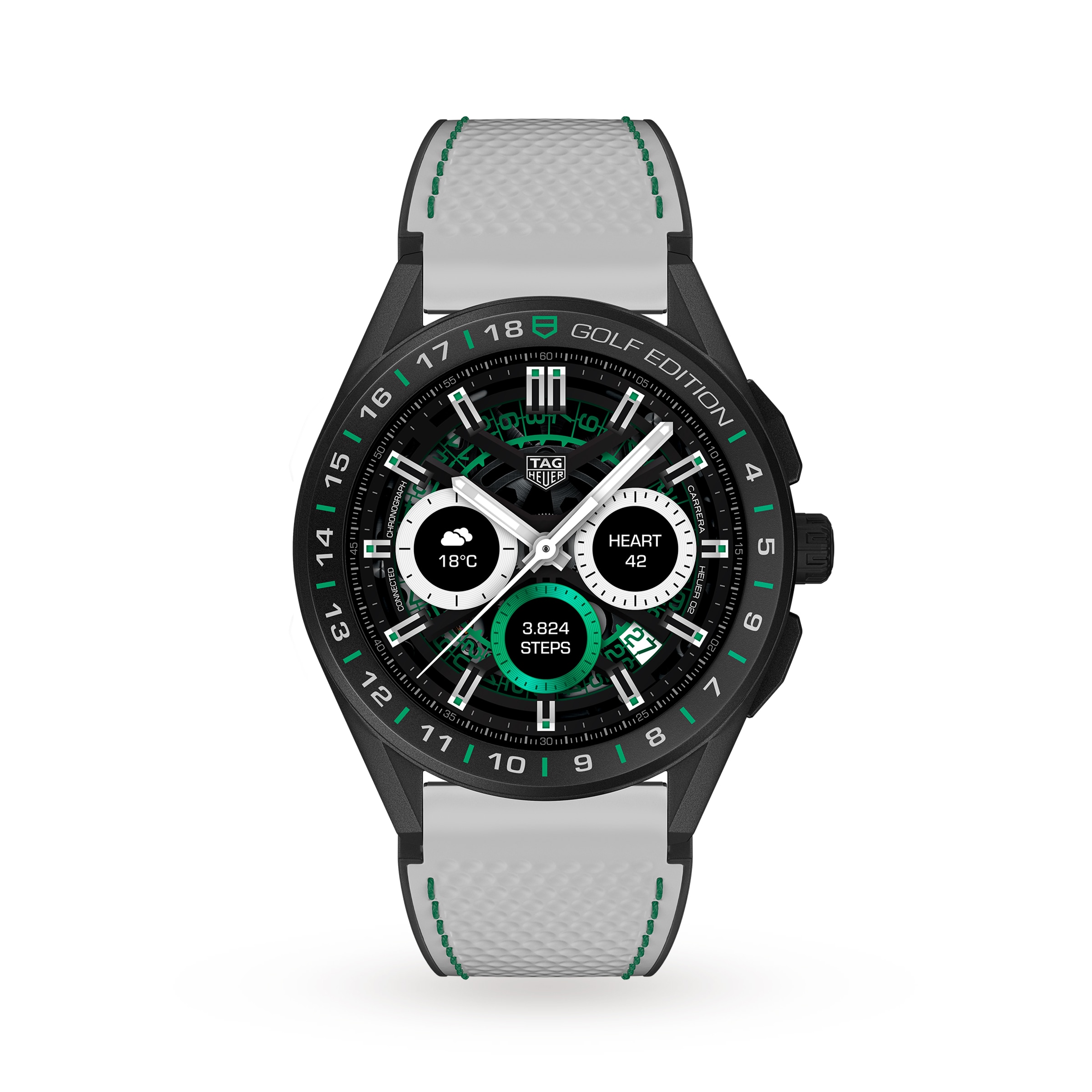 Orologio TAG Heuer Connected Golf Edition 45 mm Uomo SBG8A82.EB0206