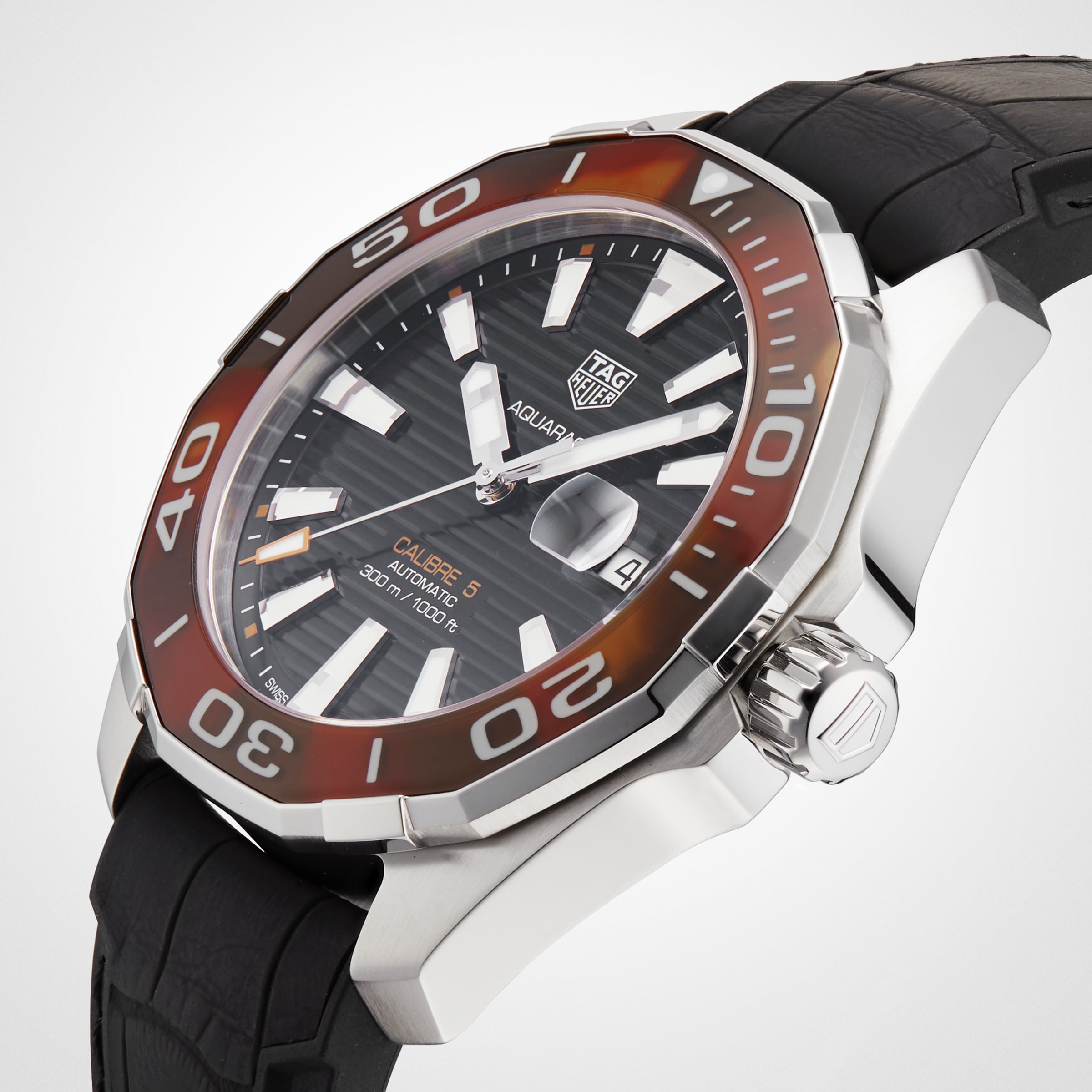 Orologio TAG Heuer Aquaracer Automatic 43 mm Uomo WAY201N.FT6177 - immagine 7