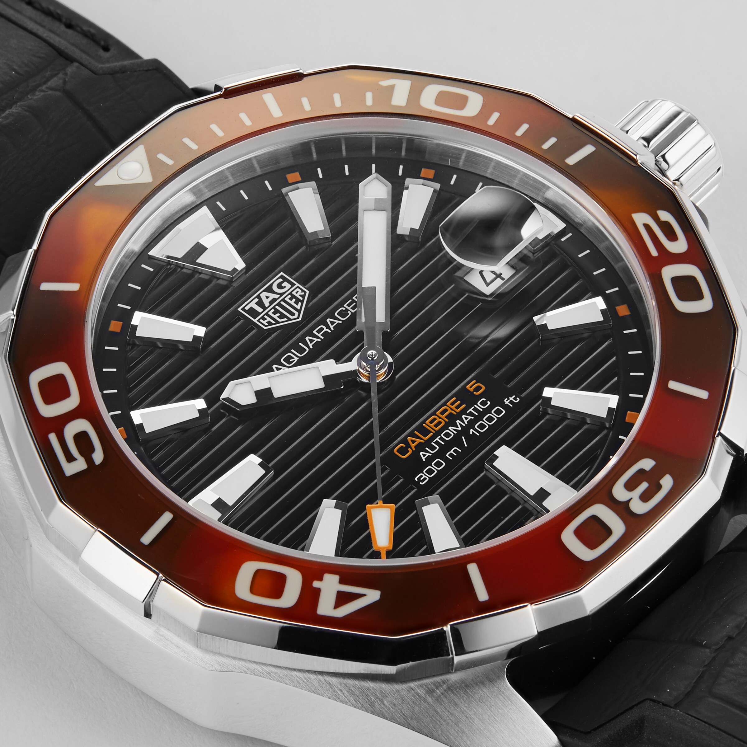Orologio TAG Heuer Aquaracer Automatic 43 mm Uomo WAY201N.FT6177 - immagine 8