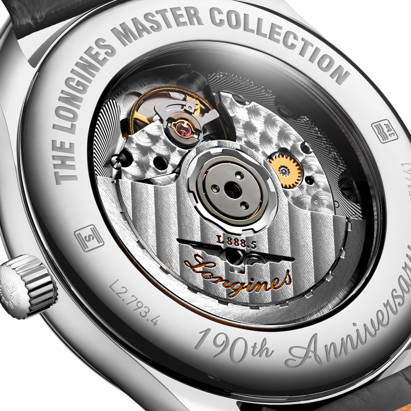 Orologio Longines Master Collection 190th Anniversary Edition 40mm Uomo L27934732 - immagine 4