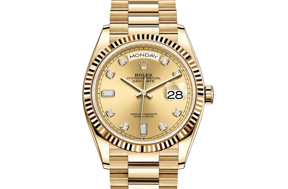 Rolex Day-Date 36 Oyster 36 mm oro giallo M128238-0008
