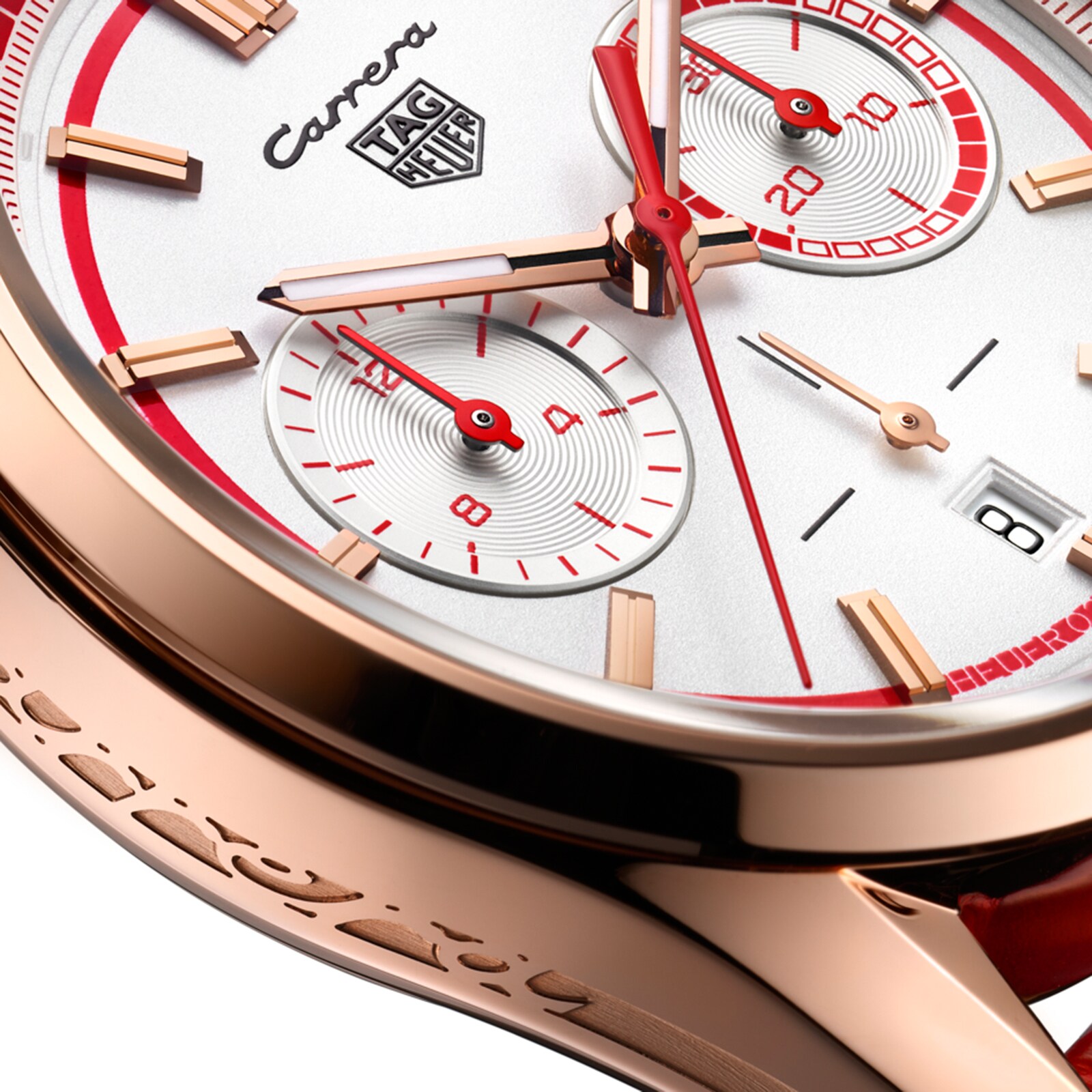 Orologio TAG Heuer Carrera Edizione Limitata Porsche 42 mm Uomo CBN2045.FC8316 - immagine 3