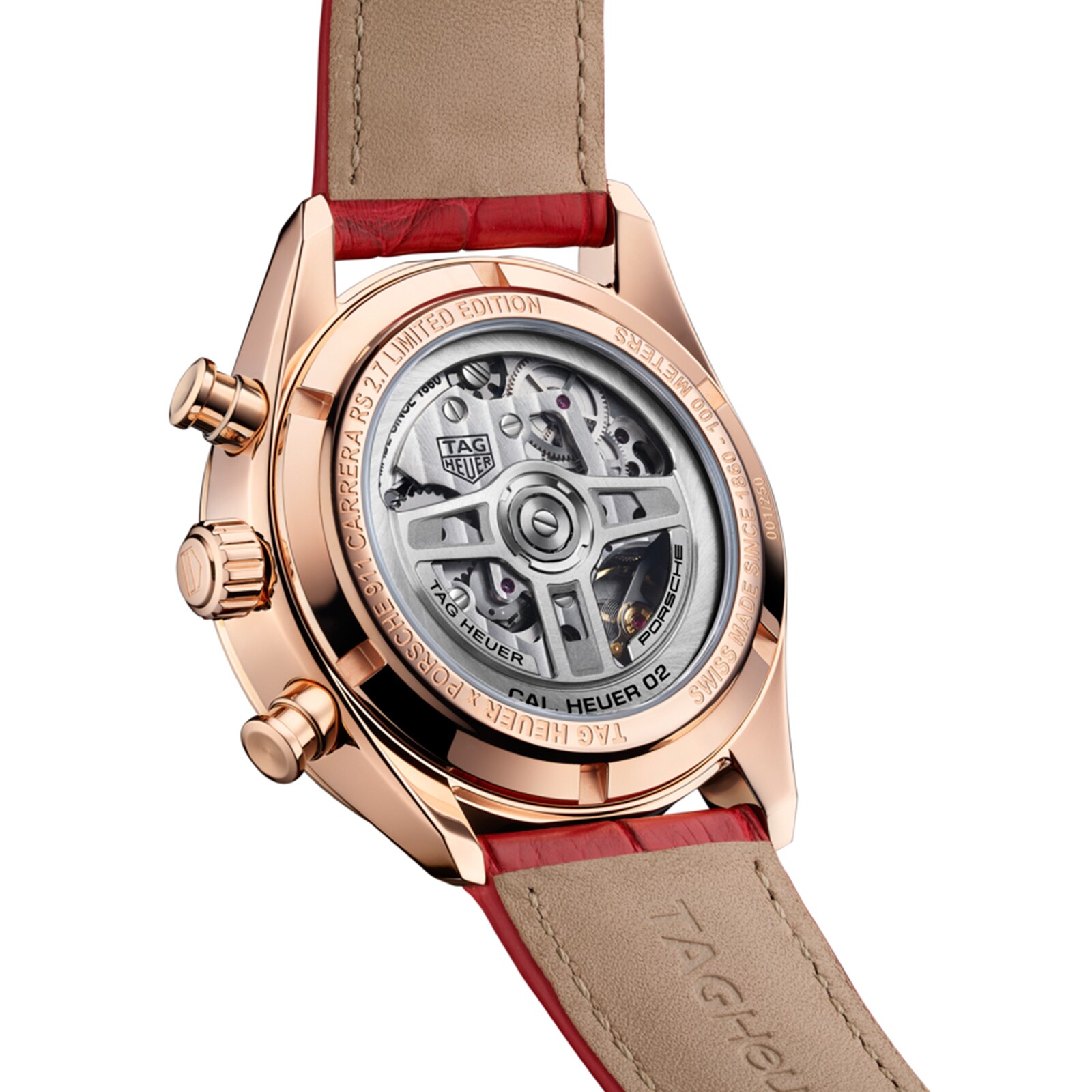 Orologio TAG Heuer Carrera Edizione Limitata Porsche 42 mm Uomo CBN2045.FC8316 - immagine 6