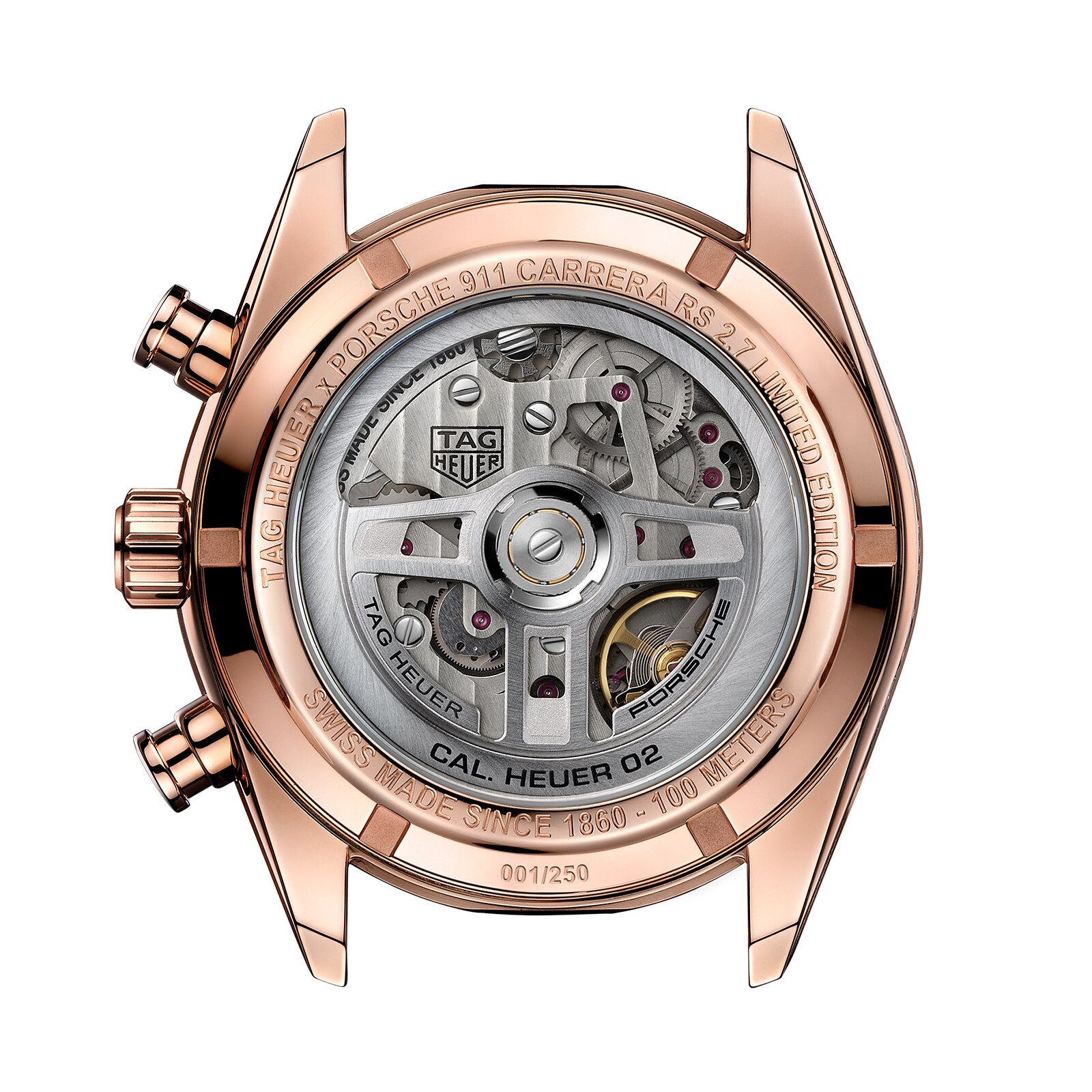 Orologio TAG Heuer Carrera Edizione Limitata Porsche 42 mm Uomo CBN2045.FC8316 - immagine 8