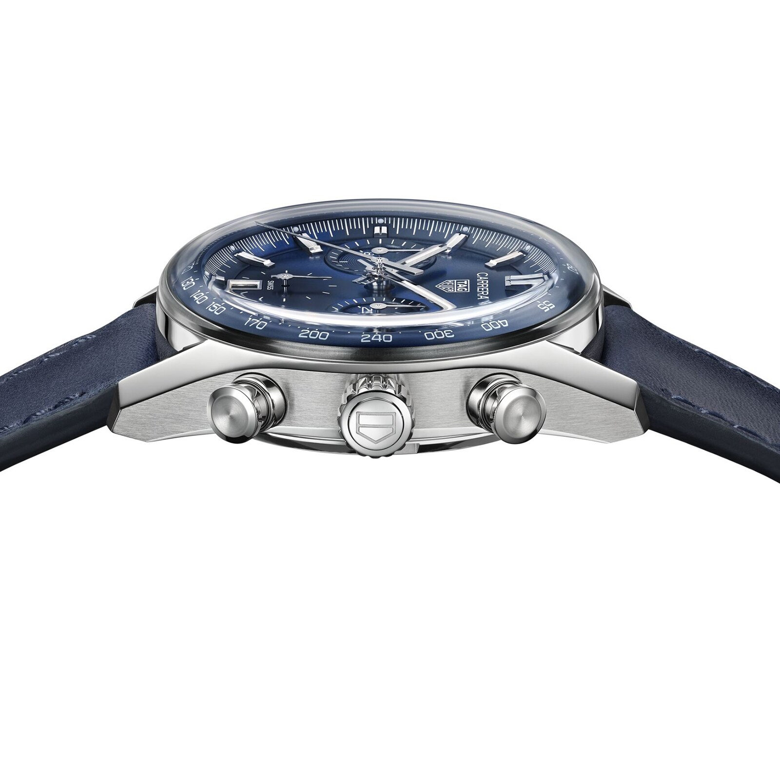 Orologio TAG Heuer Carrera Chronograph 39mm Uomo Blu CBS2212.FC6535 - immagine 3