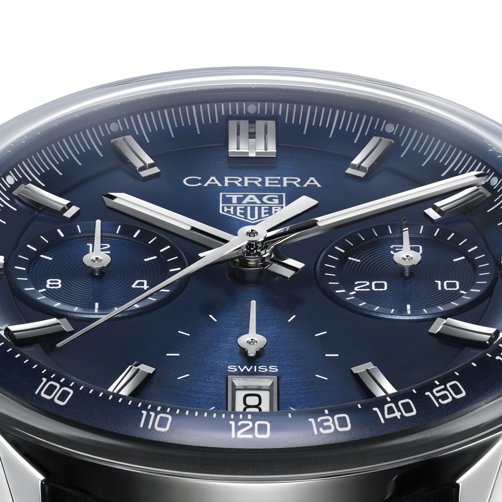 Orologio TAG Heuer Carrera Chronograph 39mm Uomo Blu CBS2212.FC6535 - immagine 4
