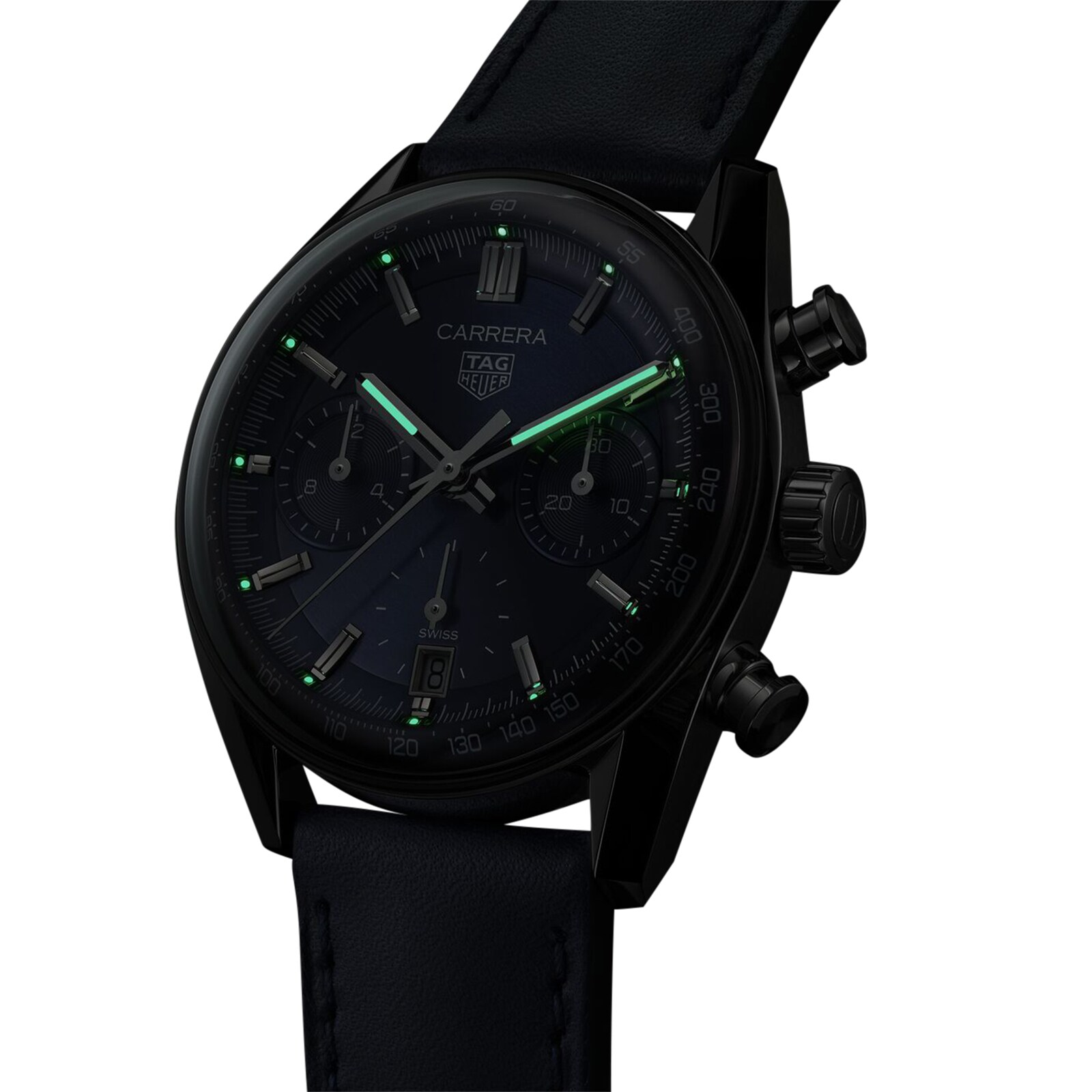 Orologio TAG Heuer Carrera Chronograph 39mm Uomo Blu CBS2212.FC6535 - immagine 6