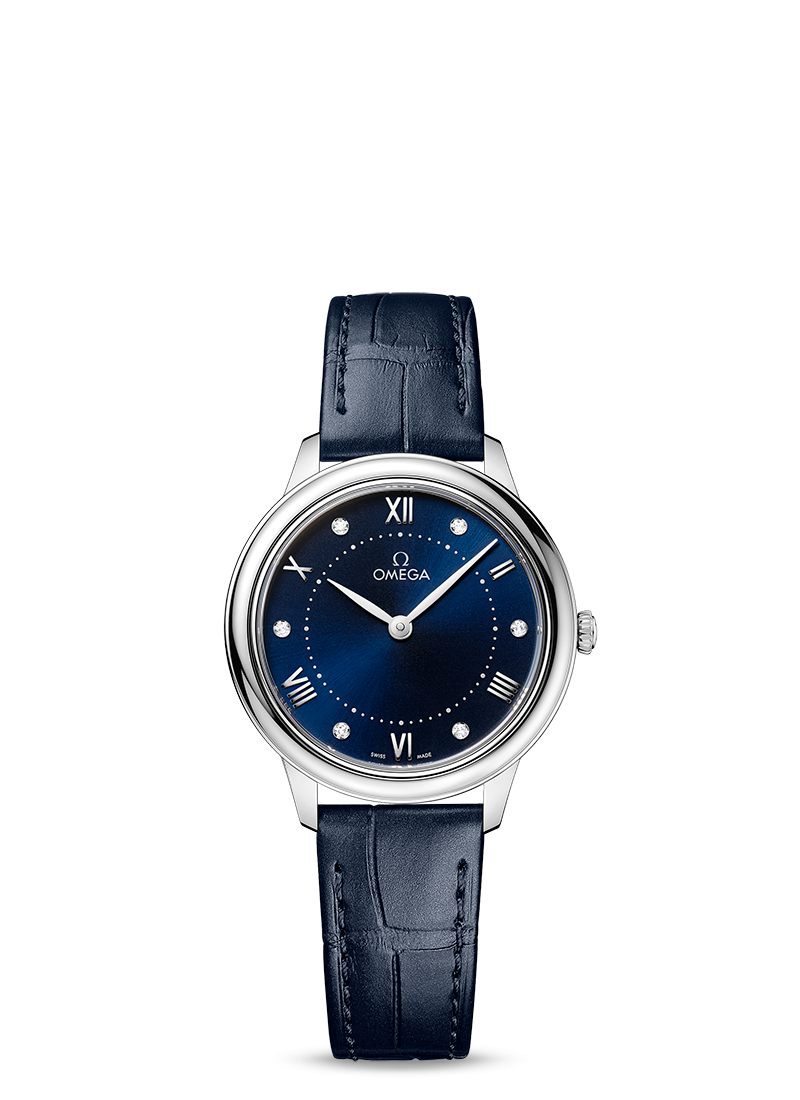 all'ingrosso Omega Orologio De Ville Acciaio Diamanti 434.13.30.60.53.001