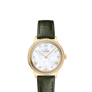 all'ingrosso Omega Orologio De Ville oro giallo con diamanti 434.58.28.60.55.002