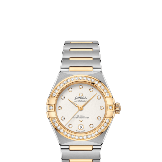 alta qualità Omega Orologio Constellation Steel cronometro in oro giallo 131.25.29.20.52.002