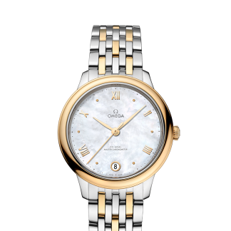 alta qualità Omega Orologio cronometro De Ville Steel oro giallo 434.20.34.20.05.002