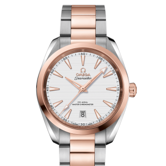 comprare copia Omega Orologio Seamaster Acciaio Sedna Oro Cronometro 220.20.38.20.02.001