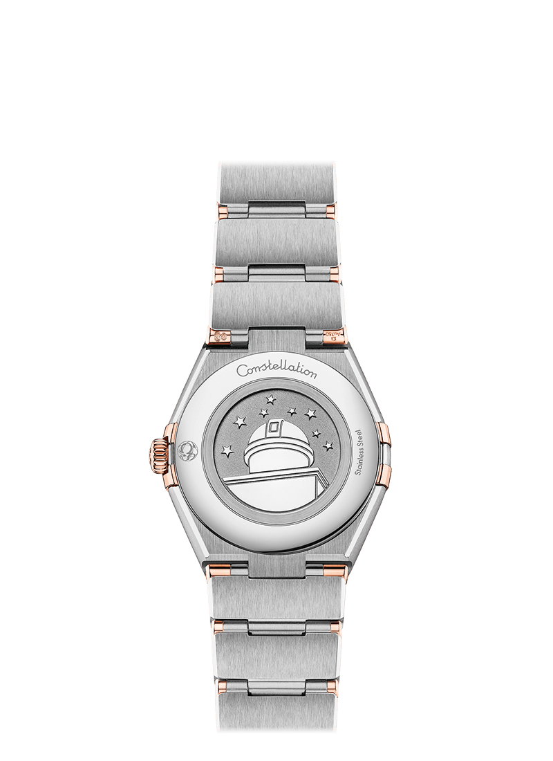 Omega Constellation Acciaio Sedna Oro Diamanti Orologio 131.20.28.60.52.001 - immagine 2