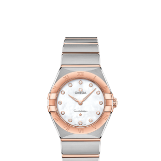 comprare falso Omega Orologio Constellation Steel Sedna oro con diamanti 131.20.28.60.55.001