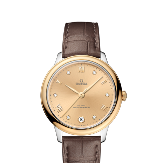 comprare falso Omega Orologio Cronometro De Ville Steel oro giallo 434.23.34.20.58.001