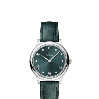 comprare replica Omega Orologio De Ville Acciaio Diamanti 434.13.28.60.60.001