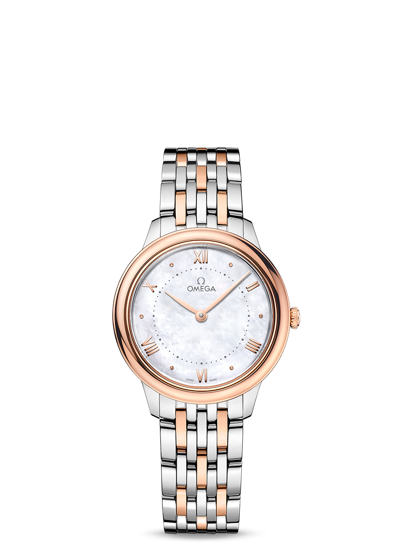 comprare replica Omega Orologio De Ville Acciaio Sedna Oro 434.20.30.60.05.001