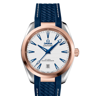 comprare replica Omega Orologio Seamaster Cronometro in acciaio Sedna Gold 220.22.38.20.02.001