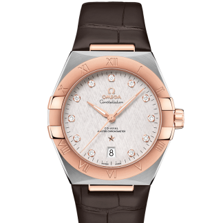 copia Omega Constellation Orologio cronometro acciaio oro Sedna 131.23.39.20.52.001