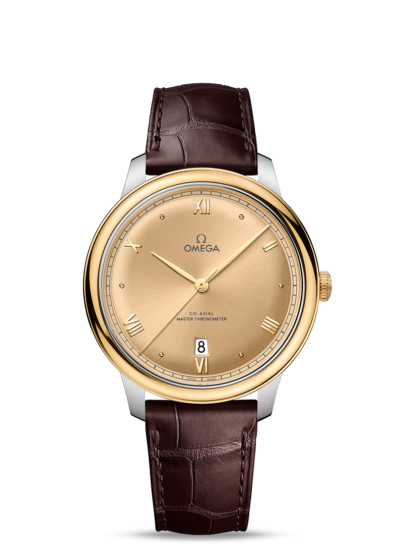 falso Omega Orologio De Ville Cronometro in oro giallo 434.23.40.20.08.001