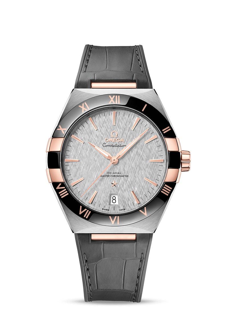 falso di lusso Omega Orologio Constellation Acciaio Sedna Oro Cronometro 131.23.41.21.06.001