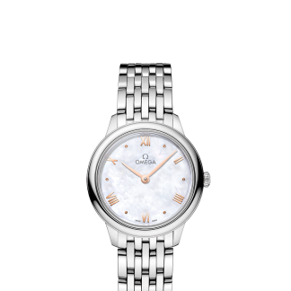 falso di lusso Omega Orologio De Ville Acciaio 434.10.28.60.05.001