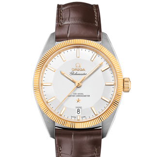 migliore Omega Orologio Constellation Steel Cronometro in oro giallo 130.23.39.21.02.001