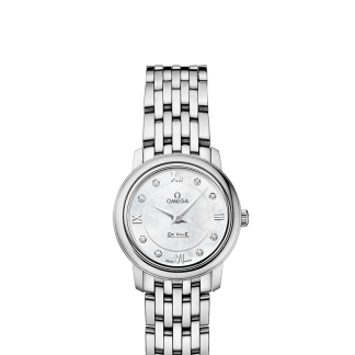 moda top Omega Orologio De Ville Acciaio Diamanti 424.10.24.60.55.001