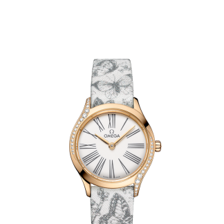 moda top Omega Orologio De Ville Moonshine oro con diamanti 428.57.26.60.04.002