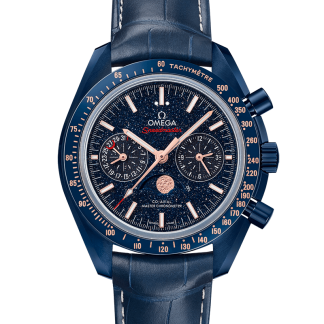 moda top Omega Speedmaster Moonwatch Omega Co-Axial Master Chronometer Moonphase Chronograph 44