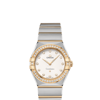 perfetto Omega Orologio Constellation Steel oro giallo con diamanti 131.25.28.60.52.002