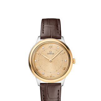 replica Omega Orologio De Ville Steel oro giallo diamanti 434.23.30.60.58.001