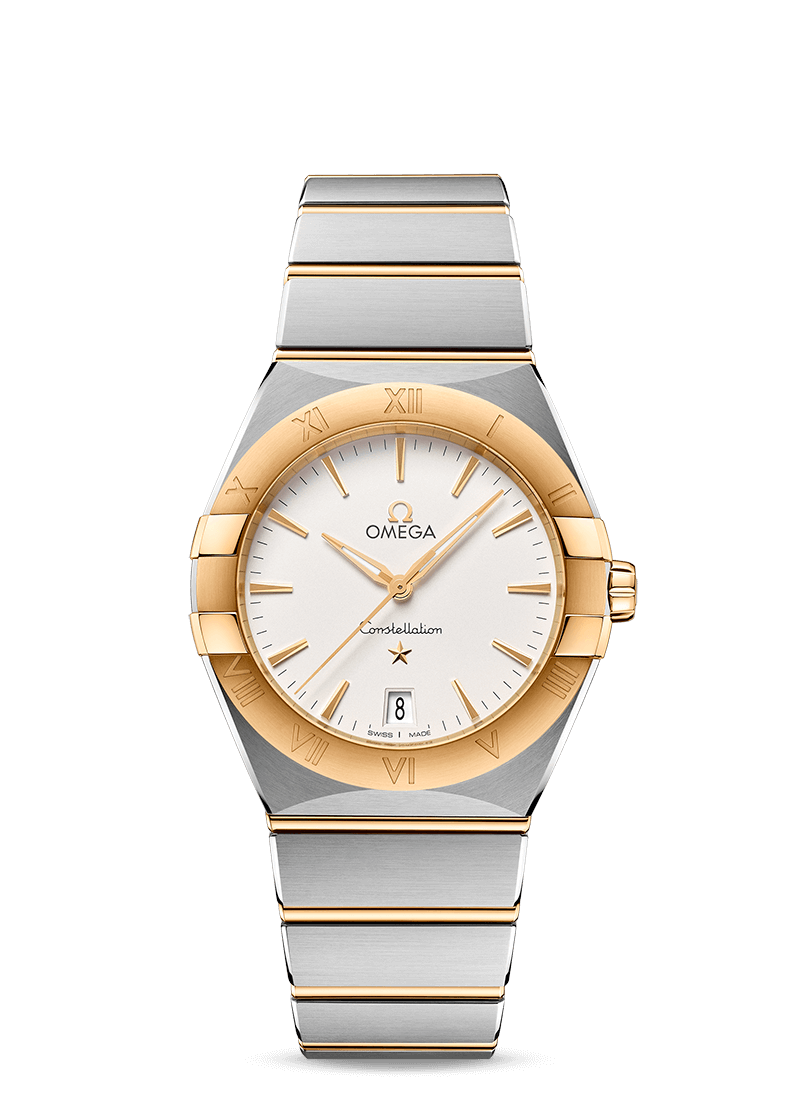 replica designer Omega Orologio Constellation Steel Data in oro giallo 131.20.36.60.02.002