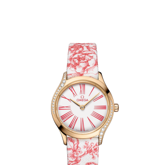 replica designer Omega Orologio De Ville Moonshine oro con diamanti 428.57.26.60.04.003