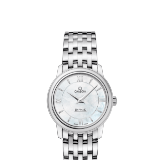 replica designer Omega Orologio De Ville in acciaio 424.10.27.60.05.001
