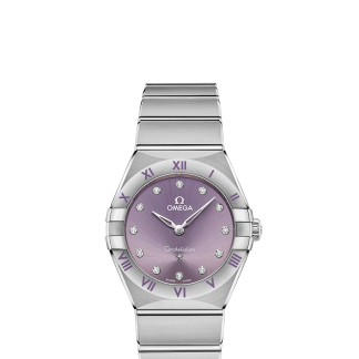 replica di lusso Omega Orologio Constellation acciaio con diamanti 131.10.28.60.60.002