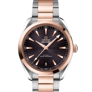 replica di lusso Omega Orologio Seamaster Acciaio Sedna Oro Cronometro 220.20.41.21.06.001