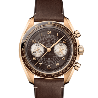 replica di lusso Omega Orologio Speedmaster Bronze Gold Chronograph 329.92.43.51.10.001