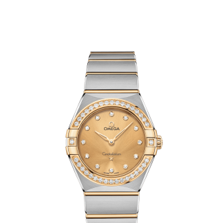 sconto Omega Orologio Constellation Steel oro giallo con diamanti 131.25.28.60.58.001