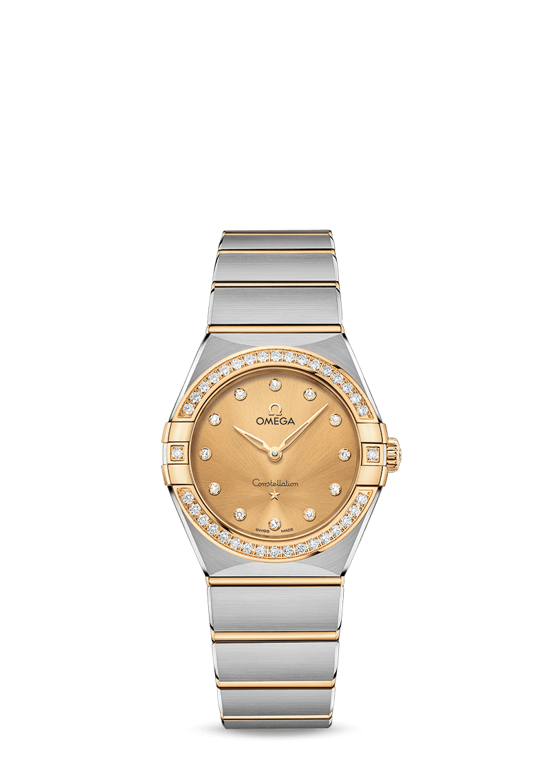 sconto Omega Orologio Constellation Steel oro giallo con diamanti 131.25.28.60.58.001