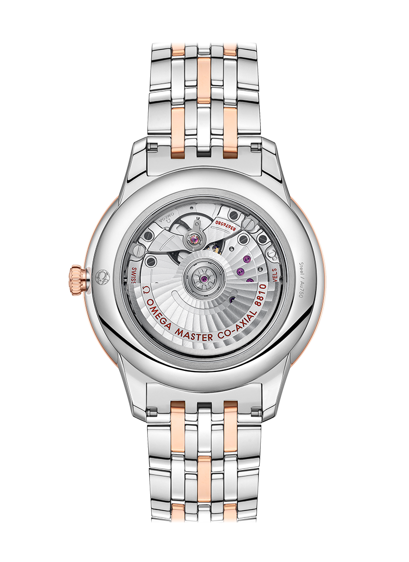 Omega Orologio De Ville Acciaio Sedna Cronometro Oro 434.20.41.21.09.001 - immagine 2