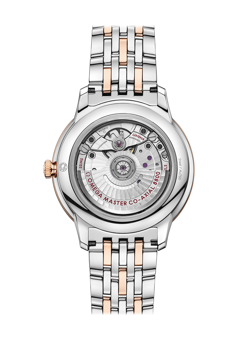 Omega Orologio De Ville Cronometro Acciaio Sedna Oro 434.20.40.20.06.001 - immagine 2